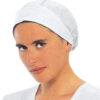 081100 CUFFIA DONNA S.RETE BIANCO