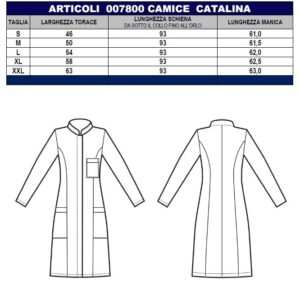 Alternative view of 002978 CASACCA DONNA BIANCA COSTA RICA SUPER STRETCH MANICA LUNGA