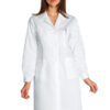 008000 CAMICE DONNA MANICA LUNGA BIANCO 100 % COTONE