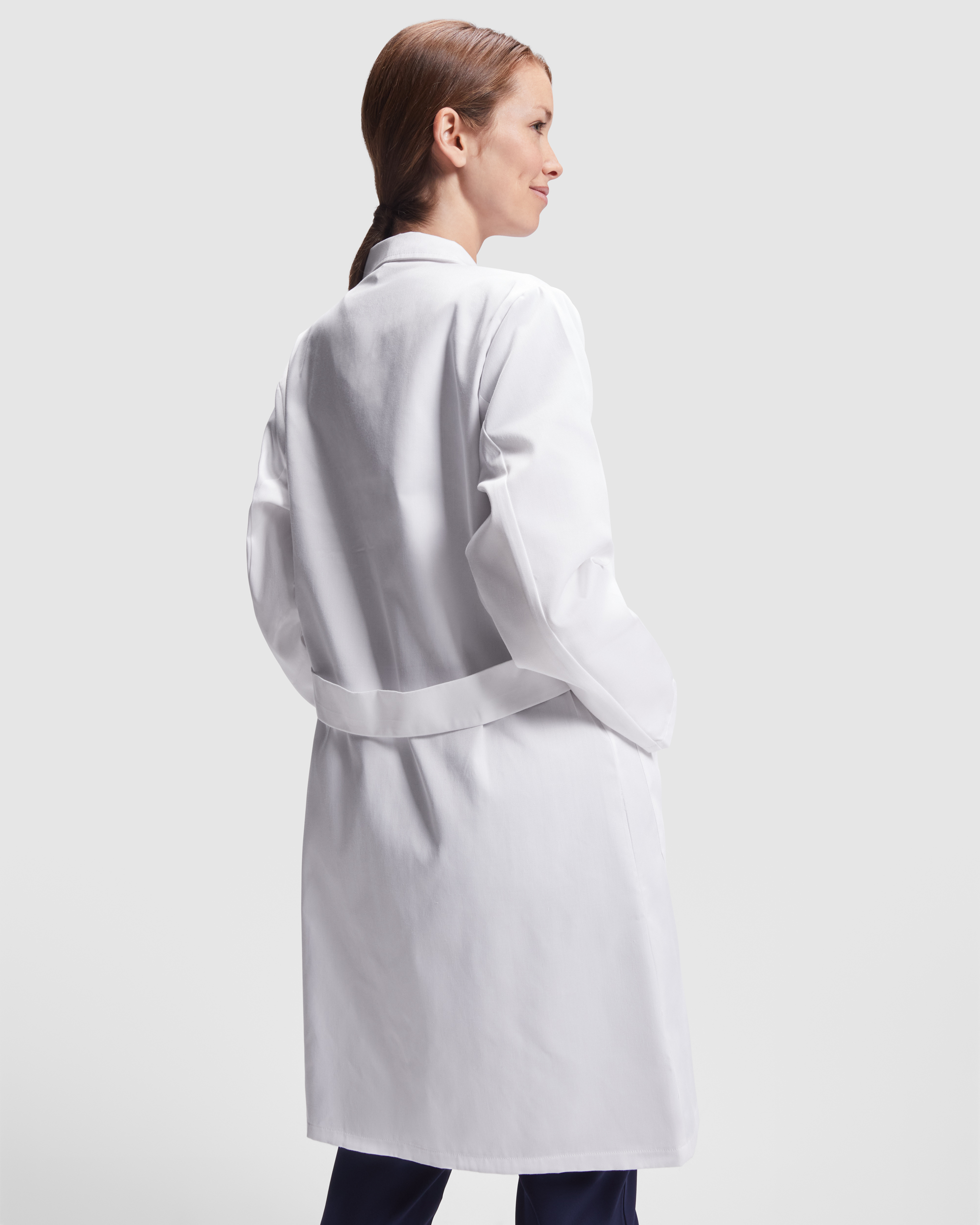 9093 CAMICE LUNGO DONNA DA LABORATORIO - immagine 3