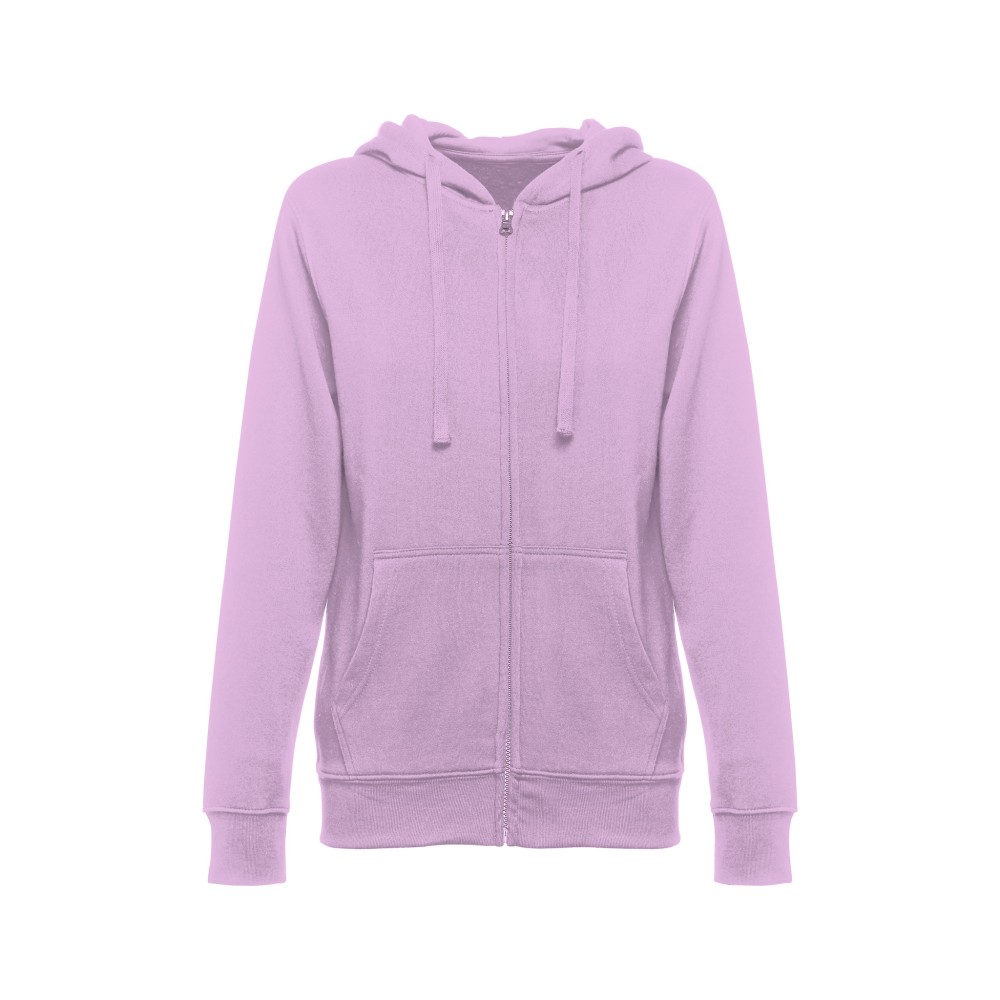 FELPA CON ZIP E CAPPUCCIO DONNA THC AMSTERDAM W. - immagine 2
