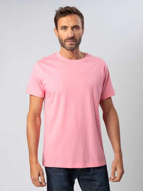 T-SHIRT GIROCOLLO 100% COTONE